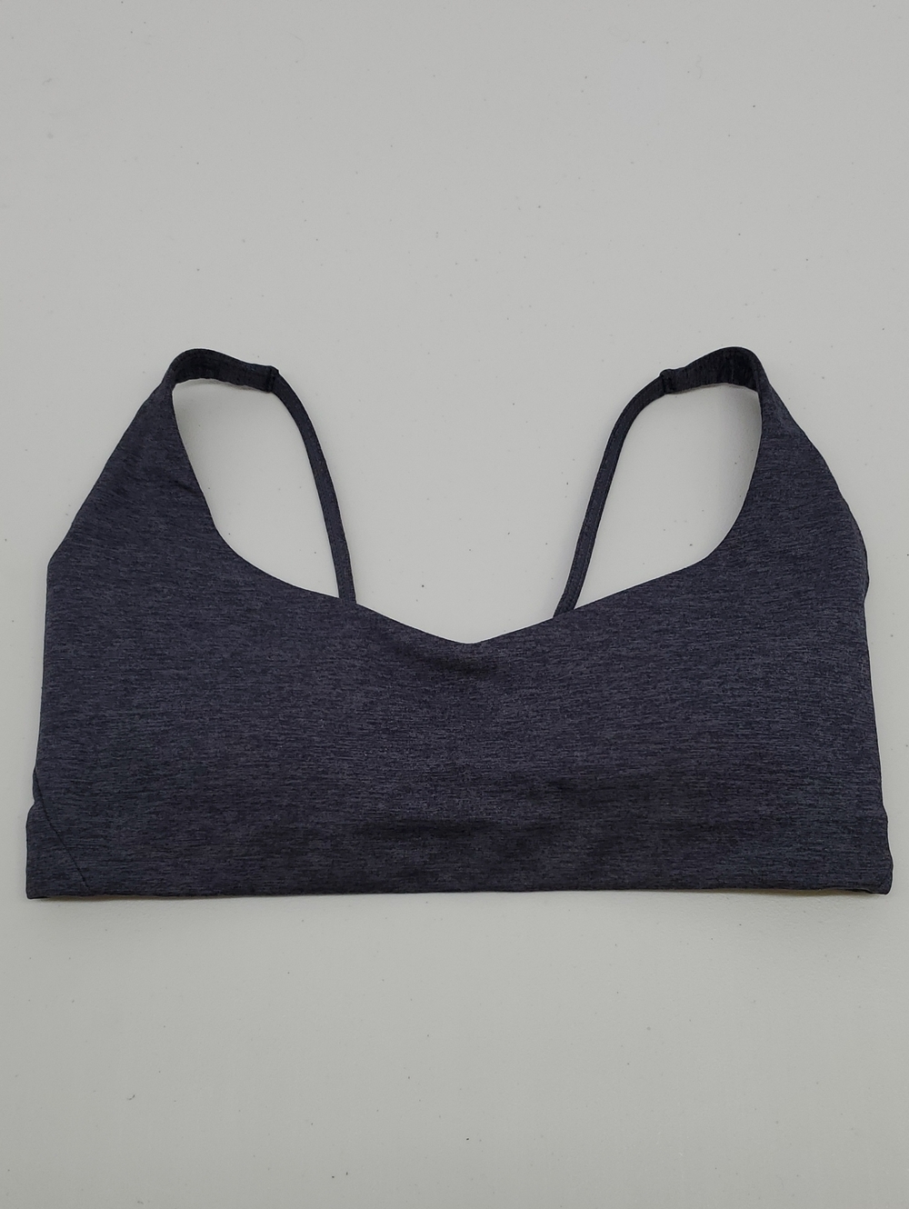 BuffBunny Dream Heather Charcoal Sports Bra Size Large